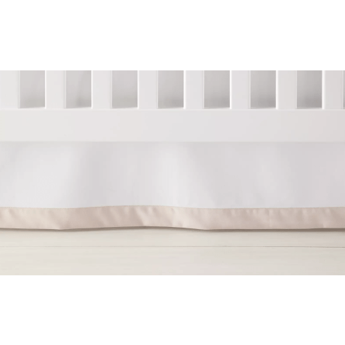 Border Frame Crib Skirt | Serena and Lily
