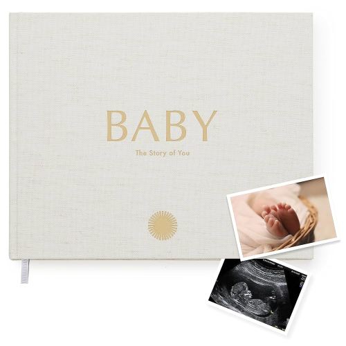 Your Edition Baby Book - Unisex Memory Book for Expecting Mums - Luxury First 5 Years Baby Milestone Book - Pregnancy Gift for NewParents with Checklist and Photo Section - Gift Boxed Baby Shower