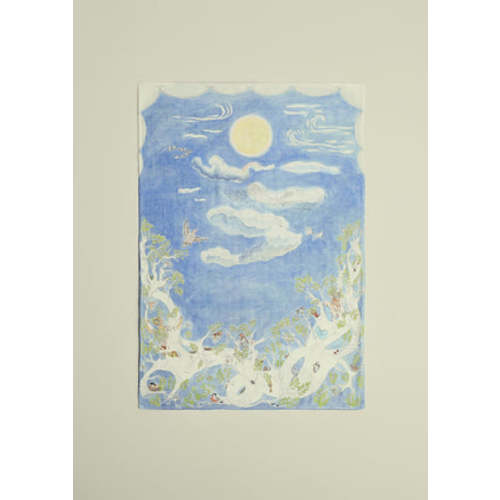 The Space Above the Ground Organic Cotton Baby Muslin – Forivor