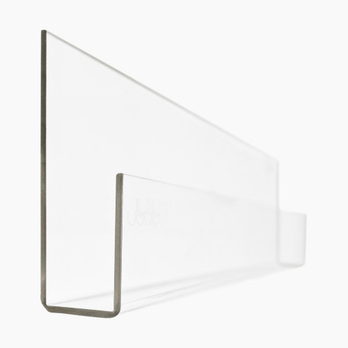 Ubabub Booksee Clear Acrylic Wall Bookshelf Set
