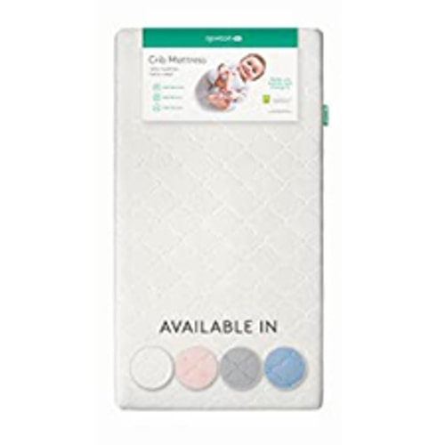 Newton Original Baby Crib Mattress and Toddler Bed - Breathe-Thru, Proven to Reduce Suffocation Risk, 100% Washable, 2-Stage, Non-Toxic Better Than Organic, Removable Cover - Deluxe 5.5" Thick- White