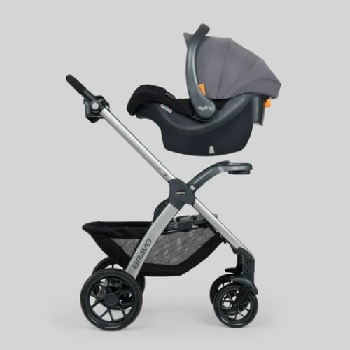 Bravo Quick-Fold Stroller - Black