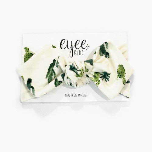 Eyee Kids Top Knot Headband - Cactus, 0-6 Months