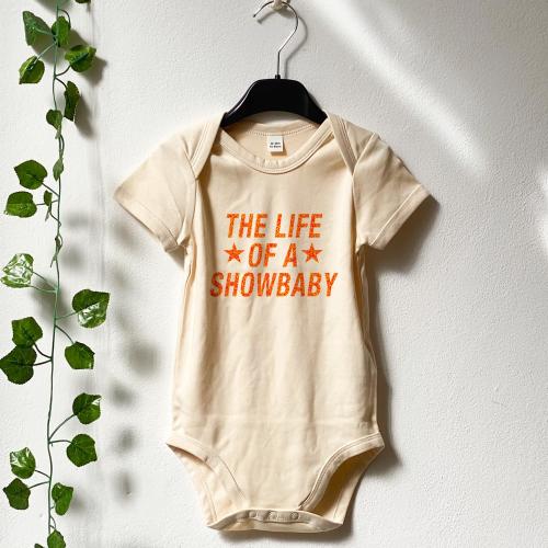 The Life of a ShowBaby Bodysuit, The Life of a baby bodysuit, The Life of a Custom Bodysuit, T Swift Inspired, natural bodysuit