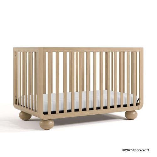 Amalfi™ Deluxe 5-in-1 Convertible Crib - Frosted Oak
