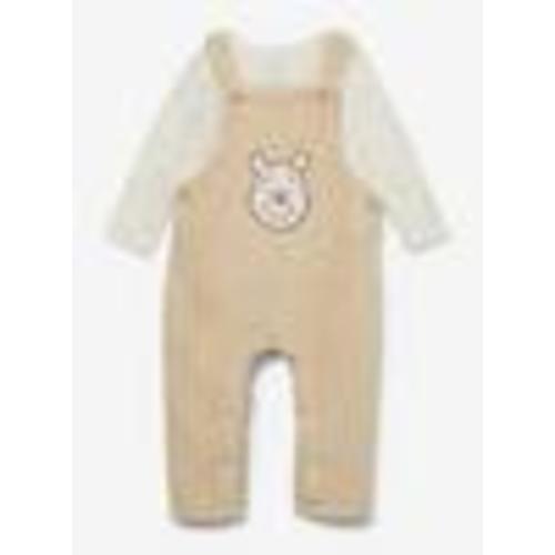 Disney Winnie the Pooh Sherpa Pooh Bear Infant Overall & Shirt Set | BoxLunch