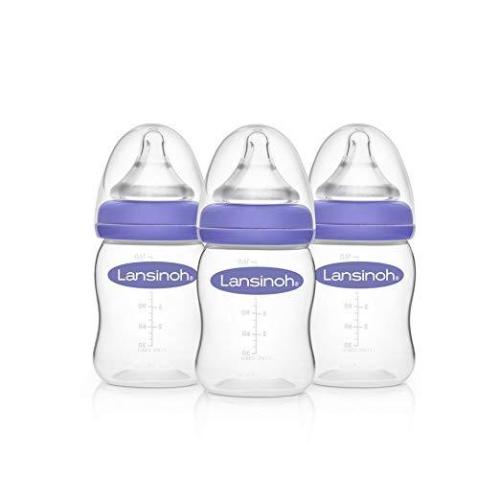 Lansinoh Breastfeeding Bottles with NaturalWave Nipple (5oz)