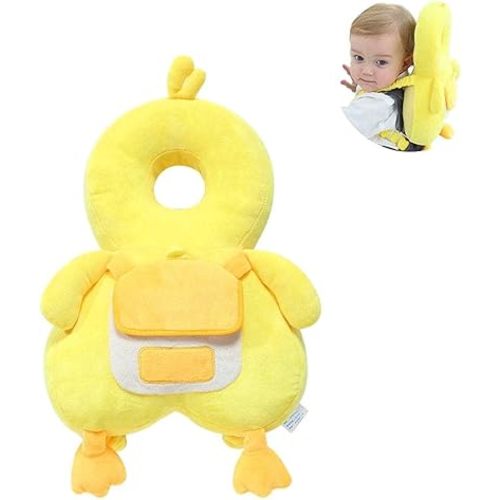 Umtiti Baby Safety Cushion for Walking & Crawling, Toddlers Adjustable Backpack,Cute Duck
