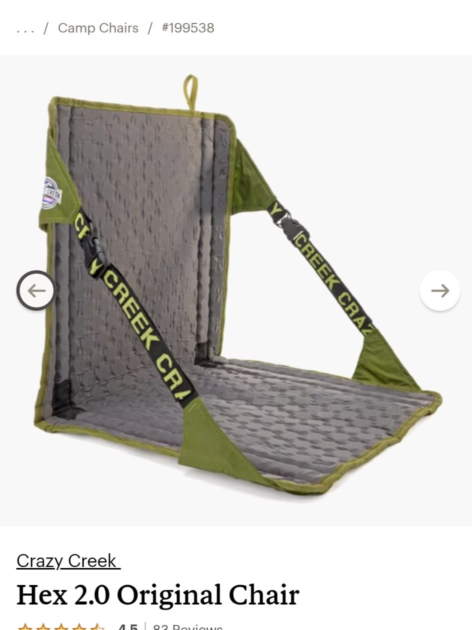Crazy Creek Hex 2.0 Original Chair | REI Co-op