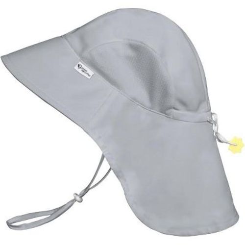 Green Sprouts Baby/Toddler UPF 50+ Eco Adventure Sun Hat - Gray - 0/6 Months