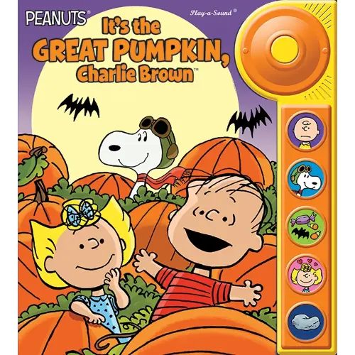 Peanuts - It's the Great Pumpkin, Charlie Brown - Doorbell Sound Book - PI Kids