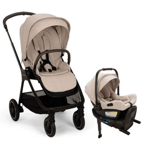 TRIV Next Stroller + PIPA Series Travel System - Biscotti / PIPA rx Aire / Biscotti