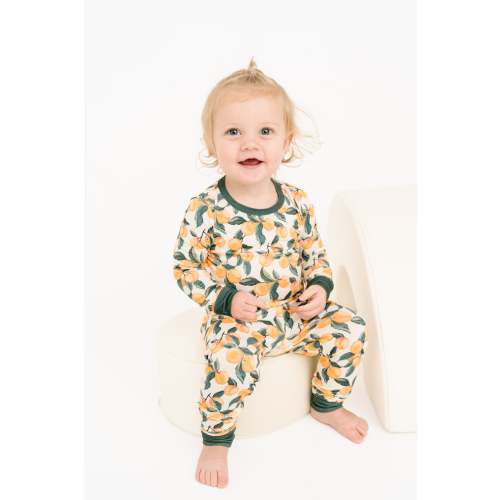 Peach Harvest Bamboo Set
