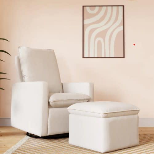 Cali Pillowback Swivel Glider