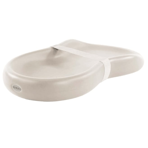 Keekaroo Peanut Changer Baby Vanilla– The Original Made in USA Easy-to-Clean Changing pad and The only Shell Over Foam, Fully Water Repellant