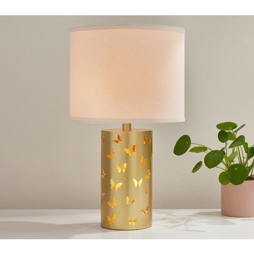 Flutter Butterfly Cutout 3-Way Lamp (17")