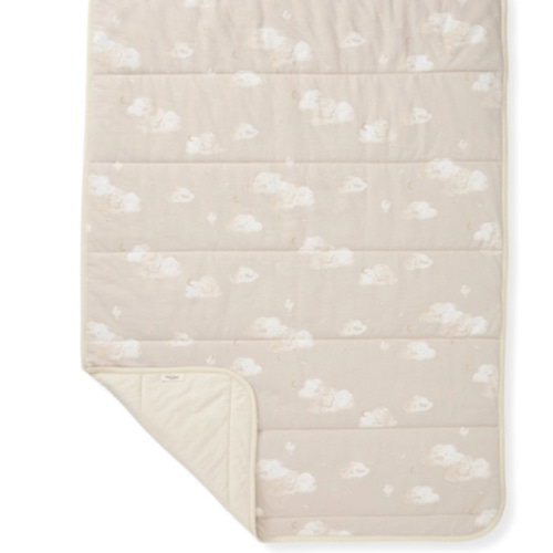 Hello Moon Organic Cotton Reversible Baby Blanket
