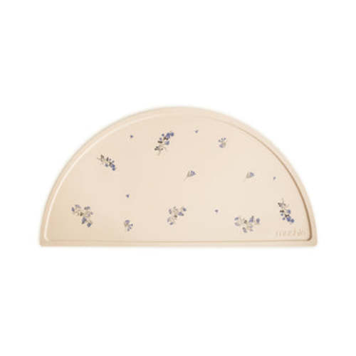Mushie Baby Silicone Placemat (Lilac Flowers)
