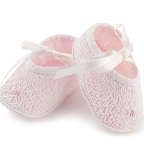 Girls Smocked Booties I Feltman Brothers