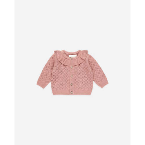Ruffle Collar Cardigan || Lipstick