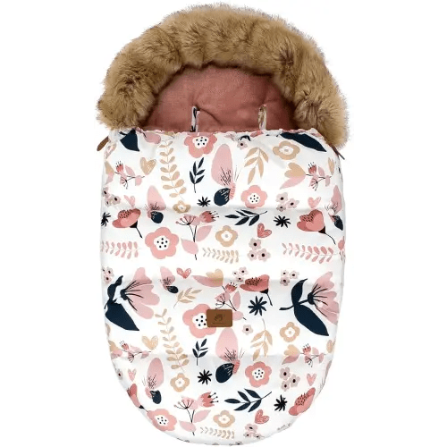 Baby Stroller Bunting Bags Stroller Footmuff Universal Sleeping Bag Winter Outdoor Hooded Bunting Bag Windproof and Water-Resistant Suitable Below 5 ℃