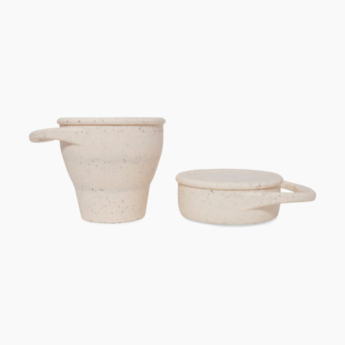 Pretty Please Teethers Snack Cup - Pebble