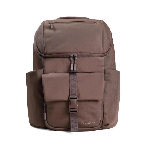 Itzy Ritzy - Belong Bucket Backpack™ Modern Unisex Backpack, Mocha