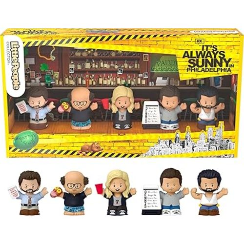 Little People Collector It’s Always Sunny in Philadelphia Special Edition Figure Set for Adults & Fans in Display Box (Amazon Exclusive)