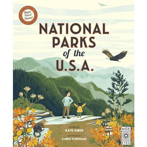 National Parks of the USA (Americana) by Siber, Kate: Like New (2024) | Hawking Books