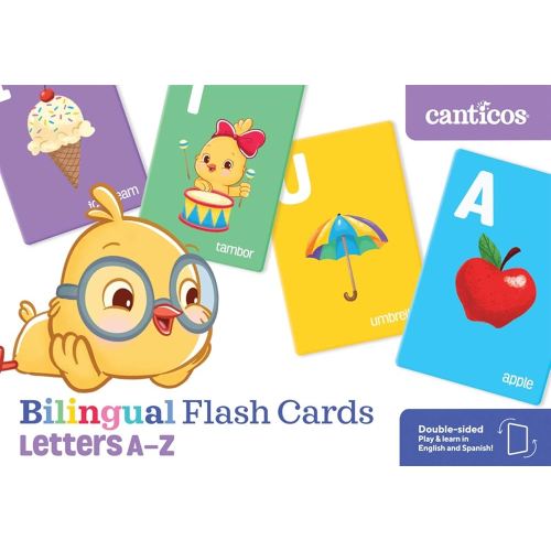 Canticos Bilingual Flash Cards: Letters A-Z (Canticos Cards)