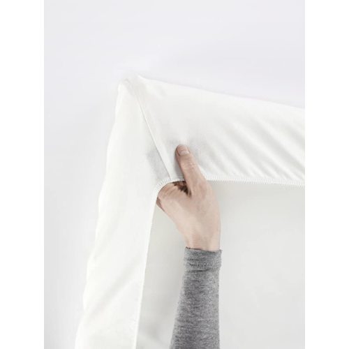 Fitted Sheet for Travel Crib Light - Organic White