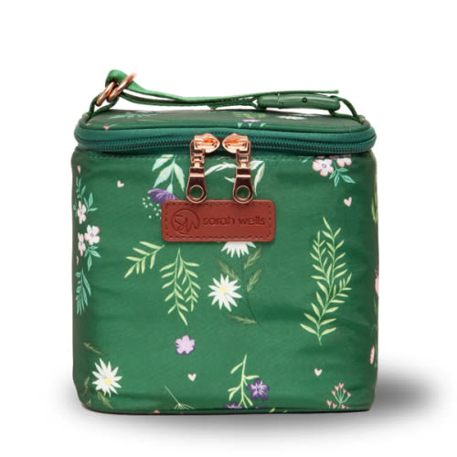 Cold Gold Breastmilk Cooler Bag Ice Pack Included Olive You Insulated Storage for Pumped Milk – Sarah Wells Bags