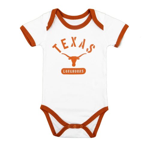 Infant Texas Longhorns Ringer Onesie - 6mo