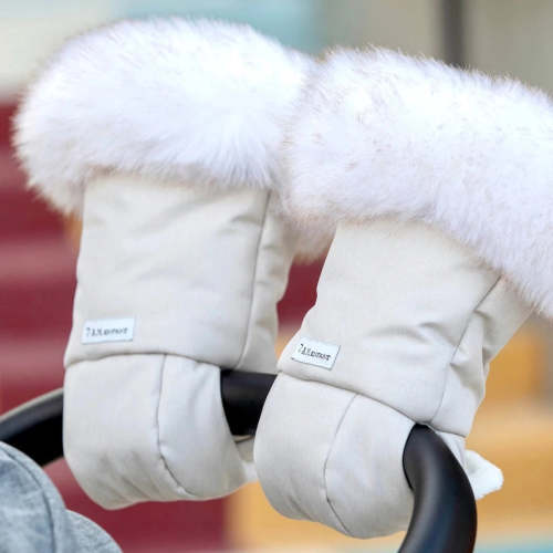 Warmmuffs - Tundra - White Faux Fur