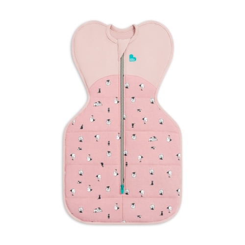 Swaddle Up™ 2.5 TOG Rose Lamb's Best Friend - Size SM