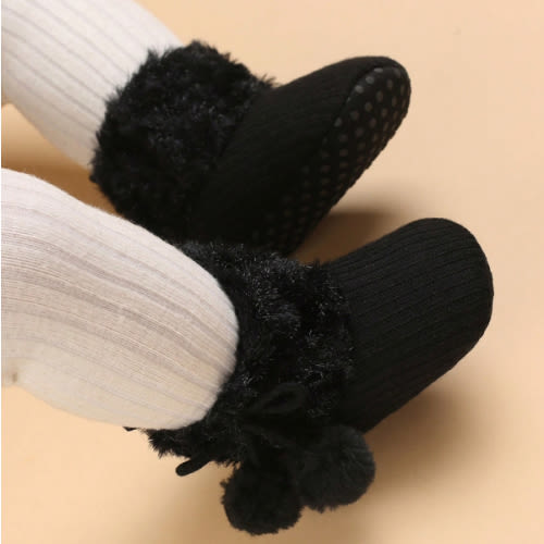 1pair Fashionable And Simple Baby Boots