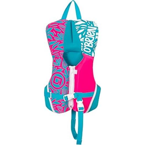 O'Brien Infant Neoprene US Coast Guard Approved Life Jacket for Lakes, Pools, Boating, Paddle & Swimming