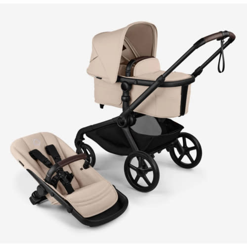 Bugaboo Kangaroo Stroller - Black/Desert Taupe