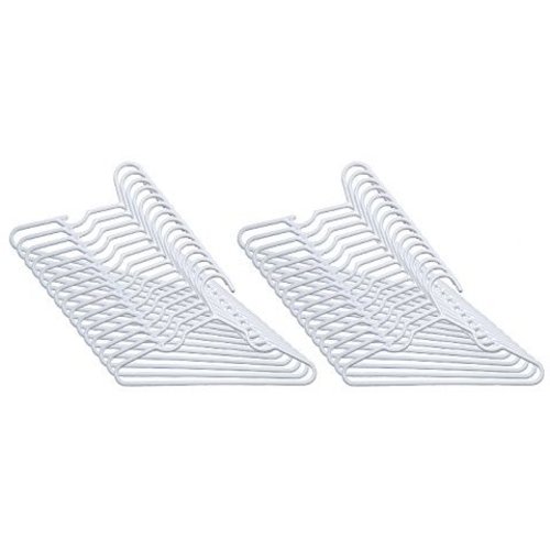 Delta Children 30 Pack Infant & Toddler Hangers, White