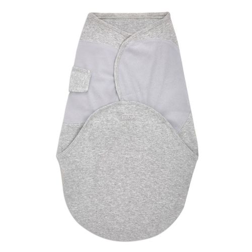 HALO Innovations 100% Cotton Swaddlesure Swaddle Wrap - NB, Color: Heather Gray, Size: Newborn