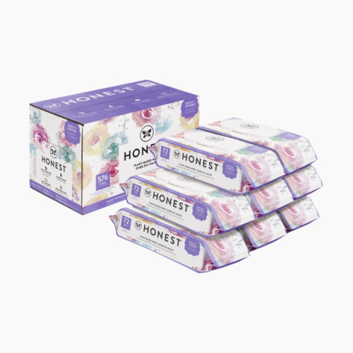 The Honest Company Baby Wipes - Rose Blossom, 576 Count