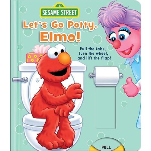 Sesame Street: Let's Go Potty, Elmo! Board book – Lift the flap, October 24, 2017