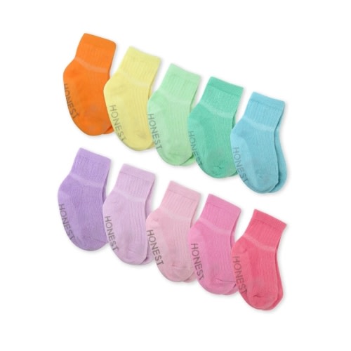 Multipack Cozy Socks Sustainably Made for Baby & Toddler | Honest Baby Clothing