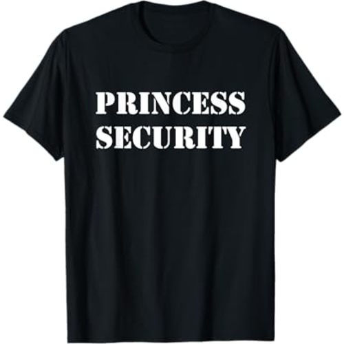 Funny Princess Security Halloween Chaperone Costume Party T-Shirt