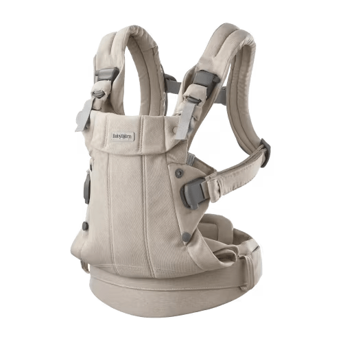BabyBjörn Baby Carrier Harmony (Light Beige, Woven Mélange)