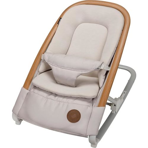 Maxi-Cosi 2-in-1 Kori Rocker, folds flat, travel, washable fabrics, Sand Horizon