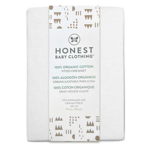 2-Pack Organic Cotton Fitted Crib Sheets | Honest Baby Clothing