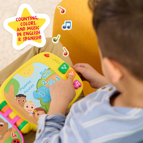 CoComelon Spanish Learning Book Baby and Toddler Toys