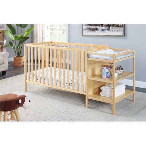 Suite Bebe Palmer 3-in-1 Convertible Crib and Changer Combo & Reviews | Wayfair