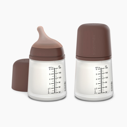 Suavinex Zero Zero Anti-Colic Bottle - Deep, 6 Oz, 2